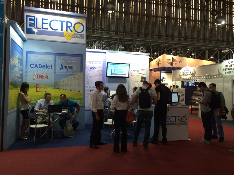 FIEE 28ª Feira Internacional da Indústria Elétrica, Eletrônica, Energia e Automação de 23 a 27 de Março de 2015 no Anhembi/SP