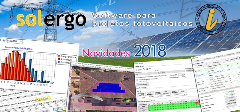 Pacote de atualização Arquivos 2018/4 – SOLergo e Ampère